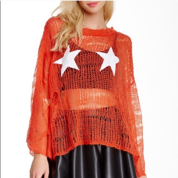 💫 Wildfox Star Bra Lost Sweater 🌊 - Picture 3 of 7